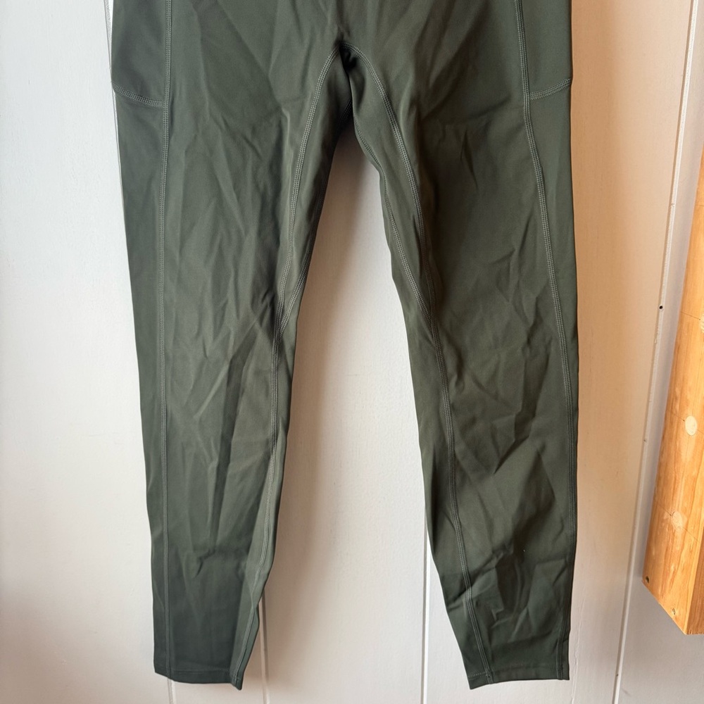 HALARA Full Length Green SoCinched High Waisted Scrunch Butt Lifting Leggings - Picture 15 of 15